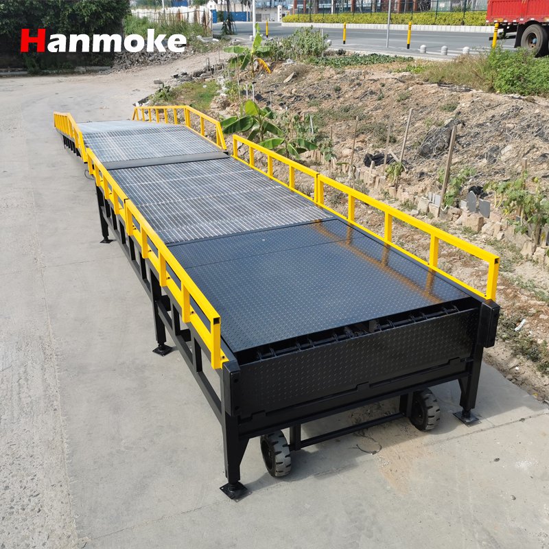 Dock Ramp Platform with Integrated Leveler —HRAY—10Ton – Hanmoke