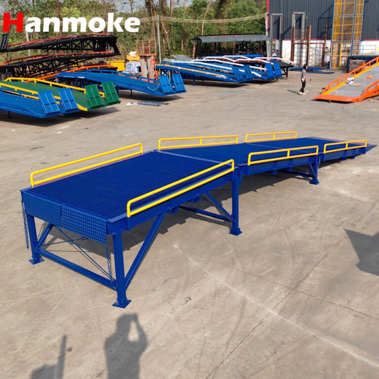 Foldable Ramp Dock Foldable Loading Ramps—HRFJ—10TON – Hanmoke-Modular Platforms & Loading ...