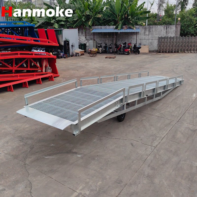 Galvanized Forklift Ramps