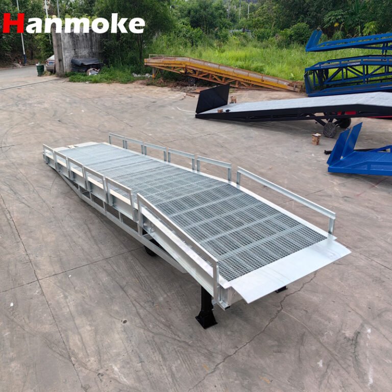Galvanized Yard Loading Ramps—HRHG—10TON – Hanmoke