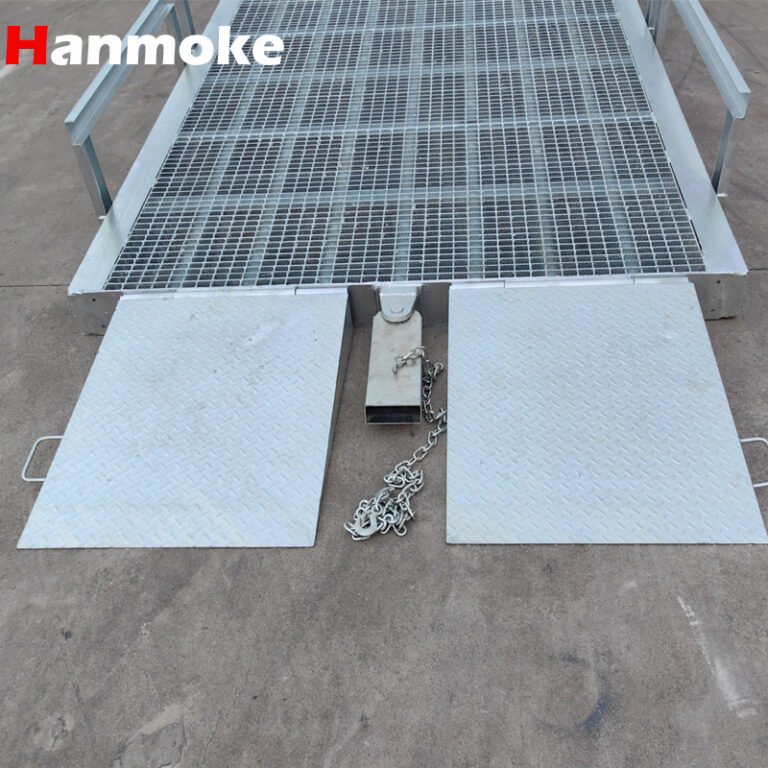 Galvanized Yard Loading Ramps—HRHG—10TON – Hanmoke