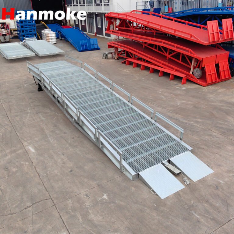 Scaffyard Ramp Galvanized Yard Loading Ramps—HRHG—10TON – Hanmoke