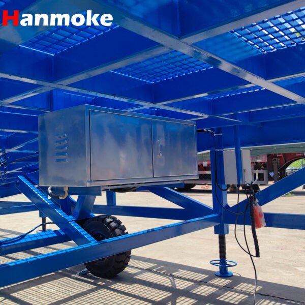 Heavy-Duty Electro-Hydraulic Mobile Yard Ramp