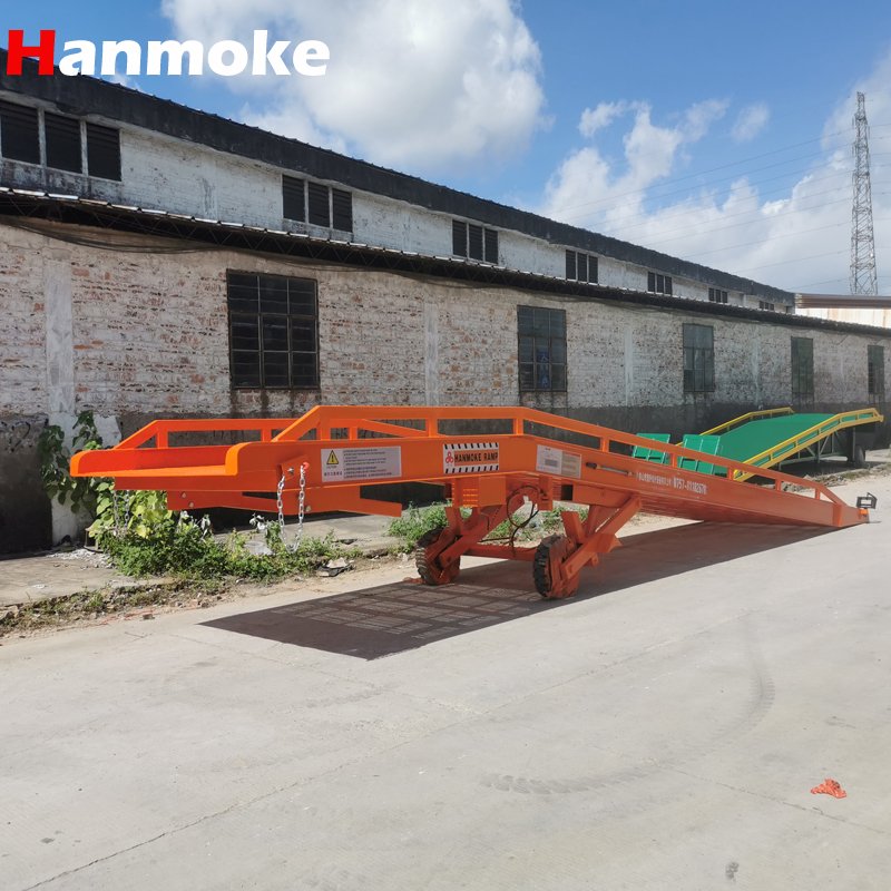 15-Ton Hydraulic Yard Ramp: Middle East Case at 45°C