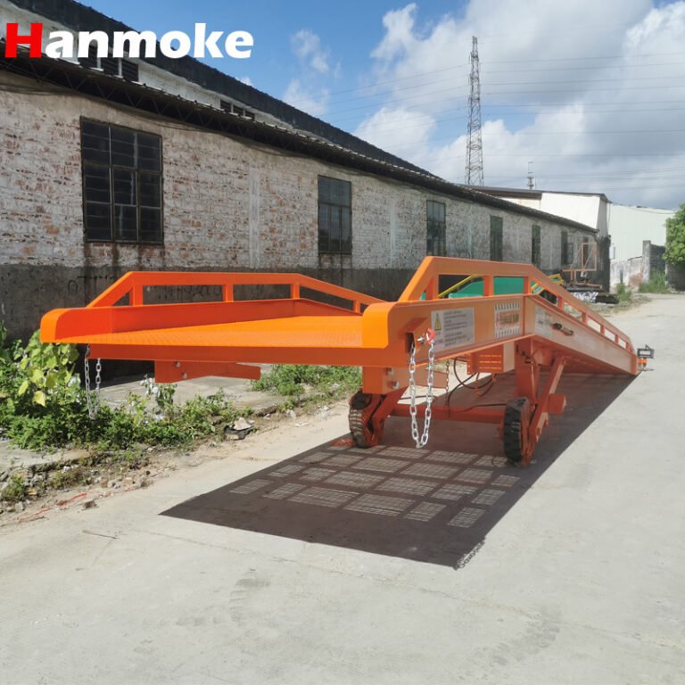 Heavy Duty Hydraulic Mobile Yard Ramp (6)