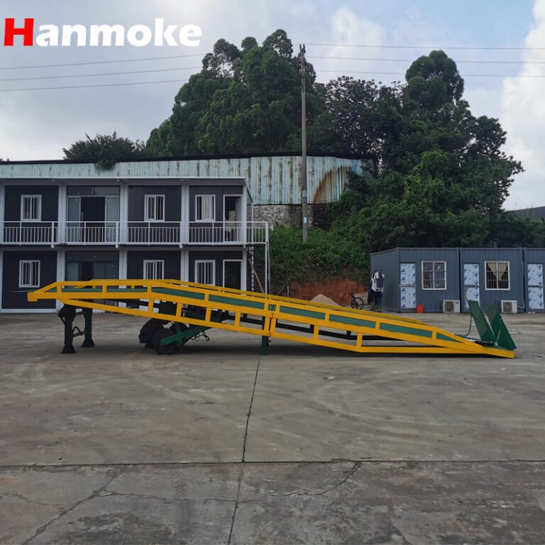Hydraulic 2-Part Folding Loading Ramps—HRYN—10TON – Hanmoke