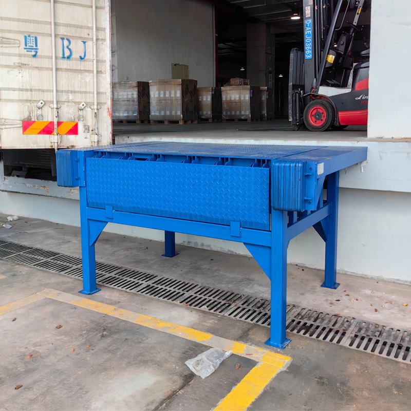 Exterior dock leveler