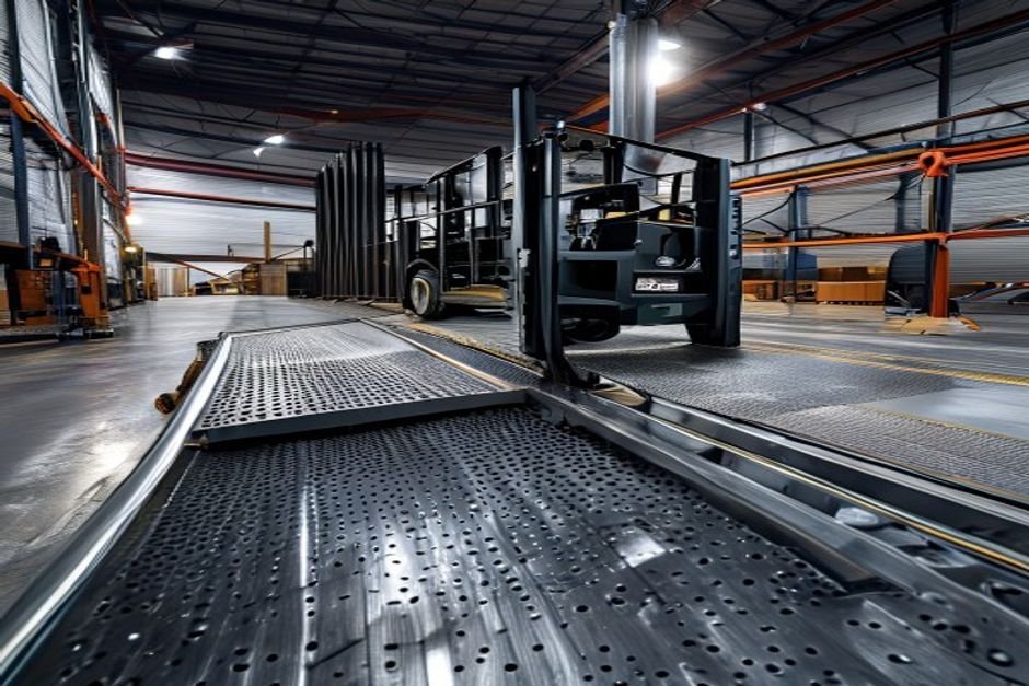 Banner galvanized forklift