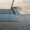 Mechanical Edge of Dock Leveler lever operation Mechanical Edge of Dock Leveler lever operation